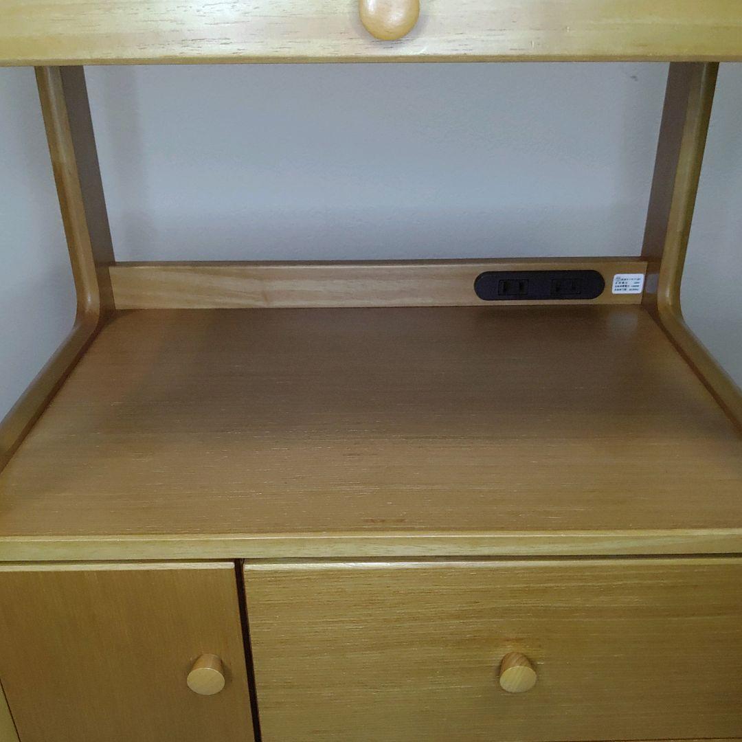 カリモク家具 電話台 レンジ台 キャビネットマルチチェスト