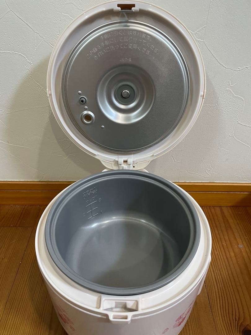 昭和レトロ　TIGER 炊飯器 花柄　3合炊き