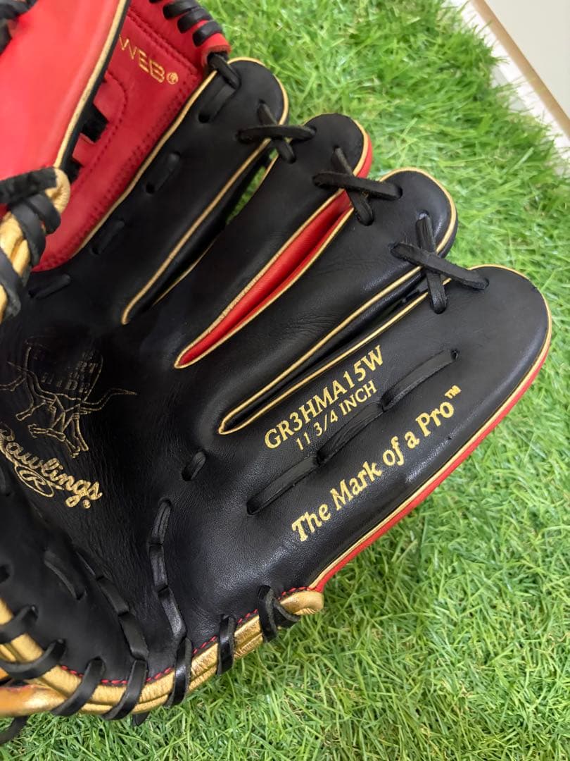 ローリングス 投手用 グラブ グローブ GR3HMA15W ピッチャー 軟式