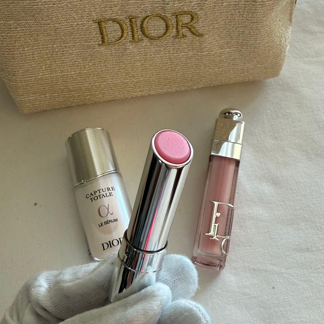 新品 未使用 Dior トライアルセット スキンケア・リップケア