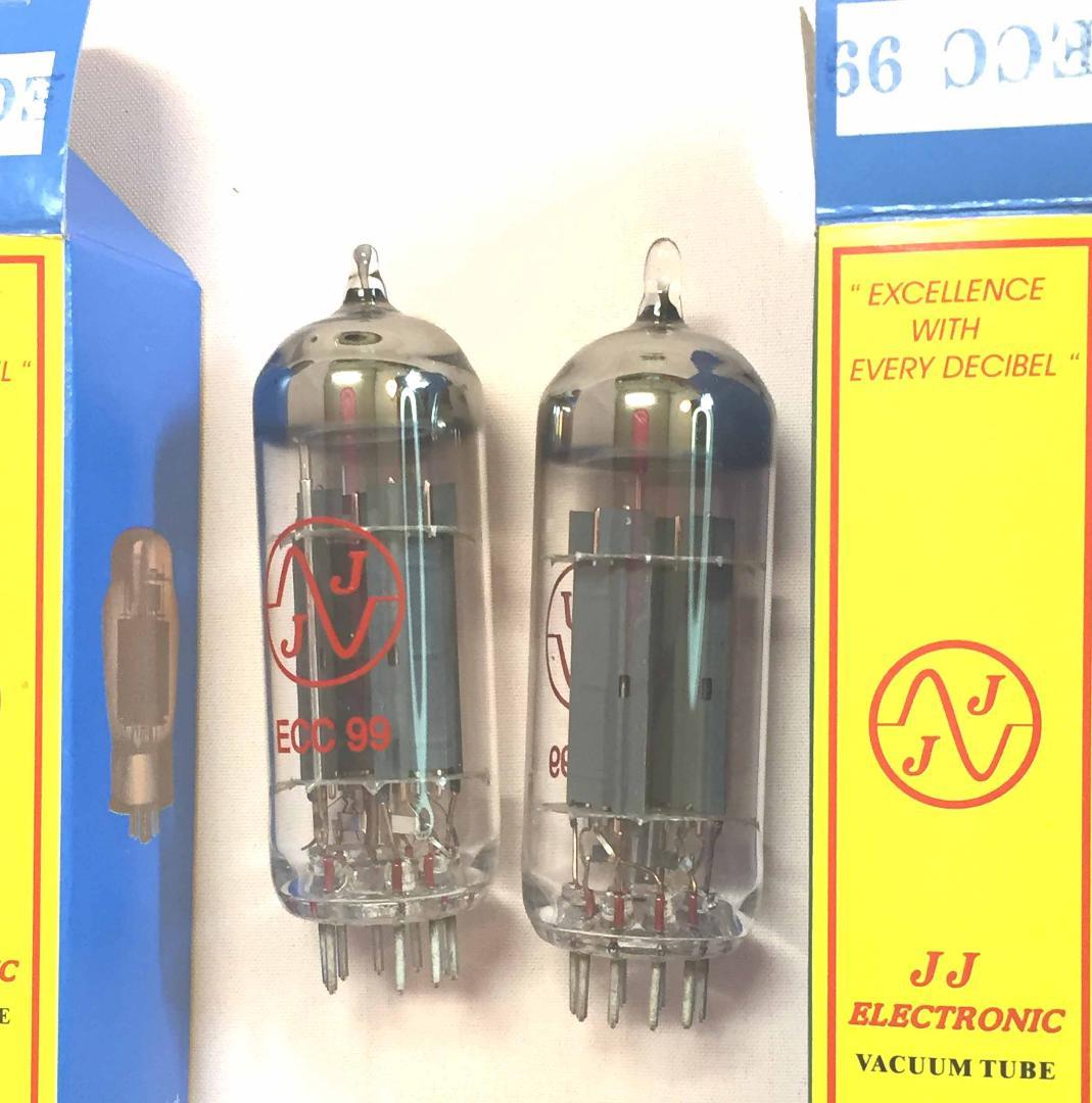 JJ製ECC99 電圧増幅管 4本セット
