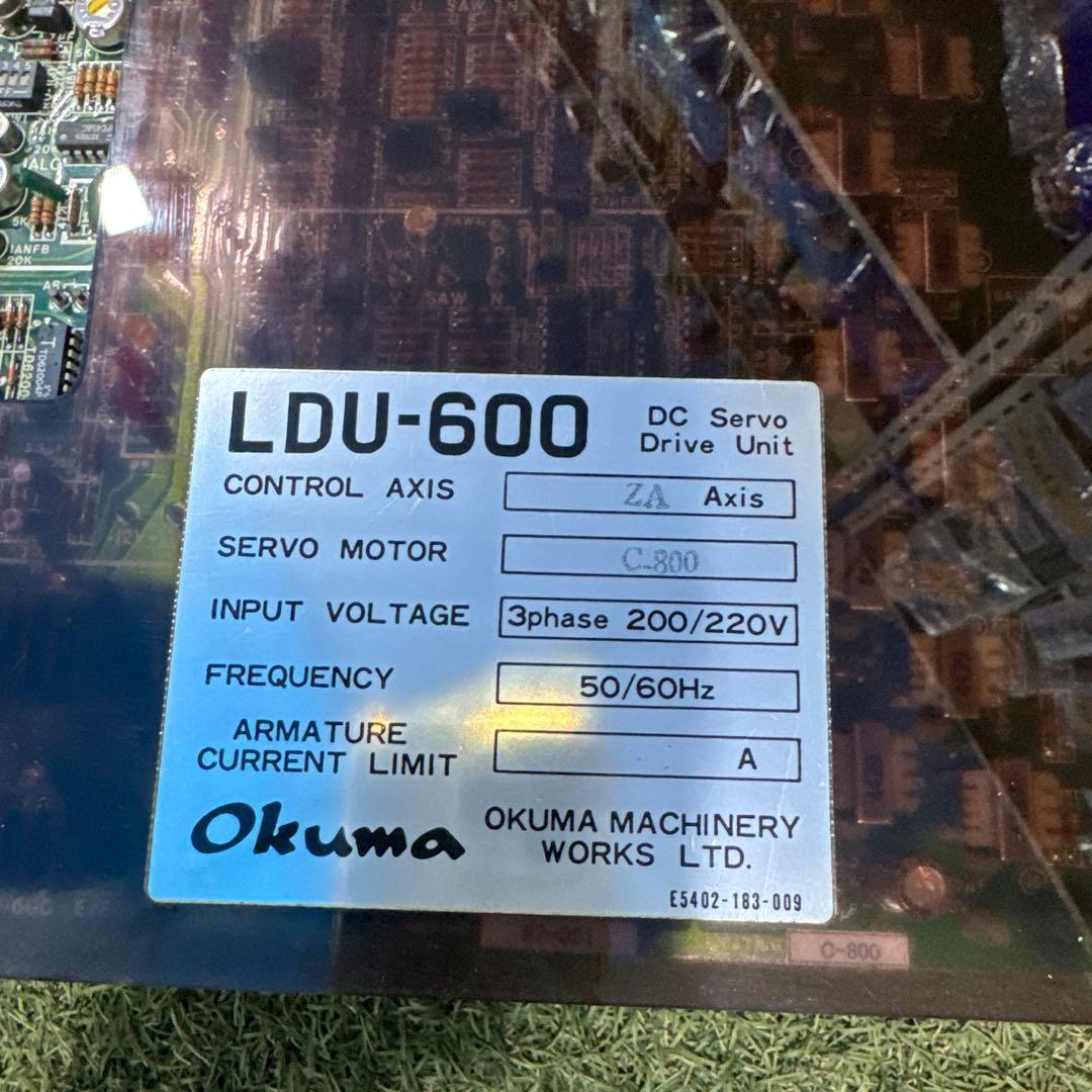電源ユニット OKUMA LDU-600 DC SERVO C-800 ZA Axis