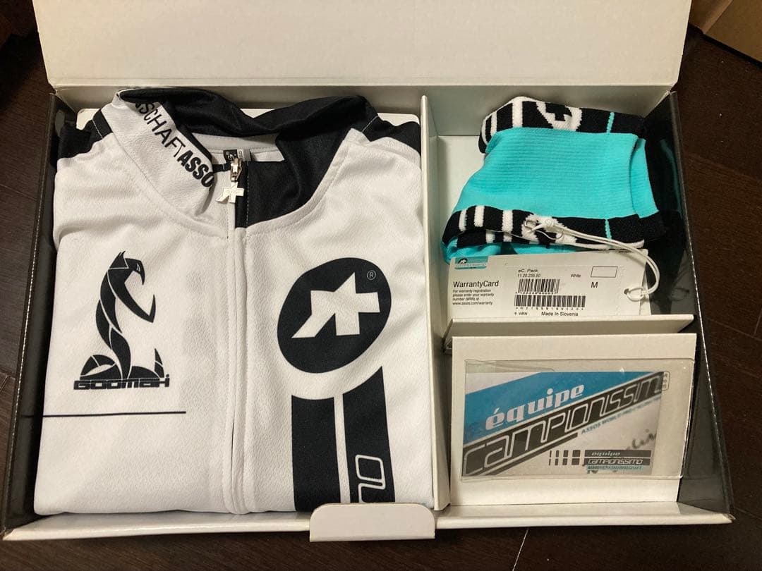 アソス assos eC pack限定ボックス　未使用品　メンズM