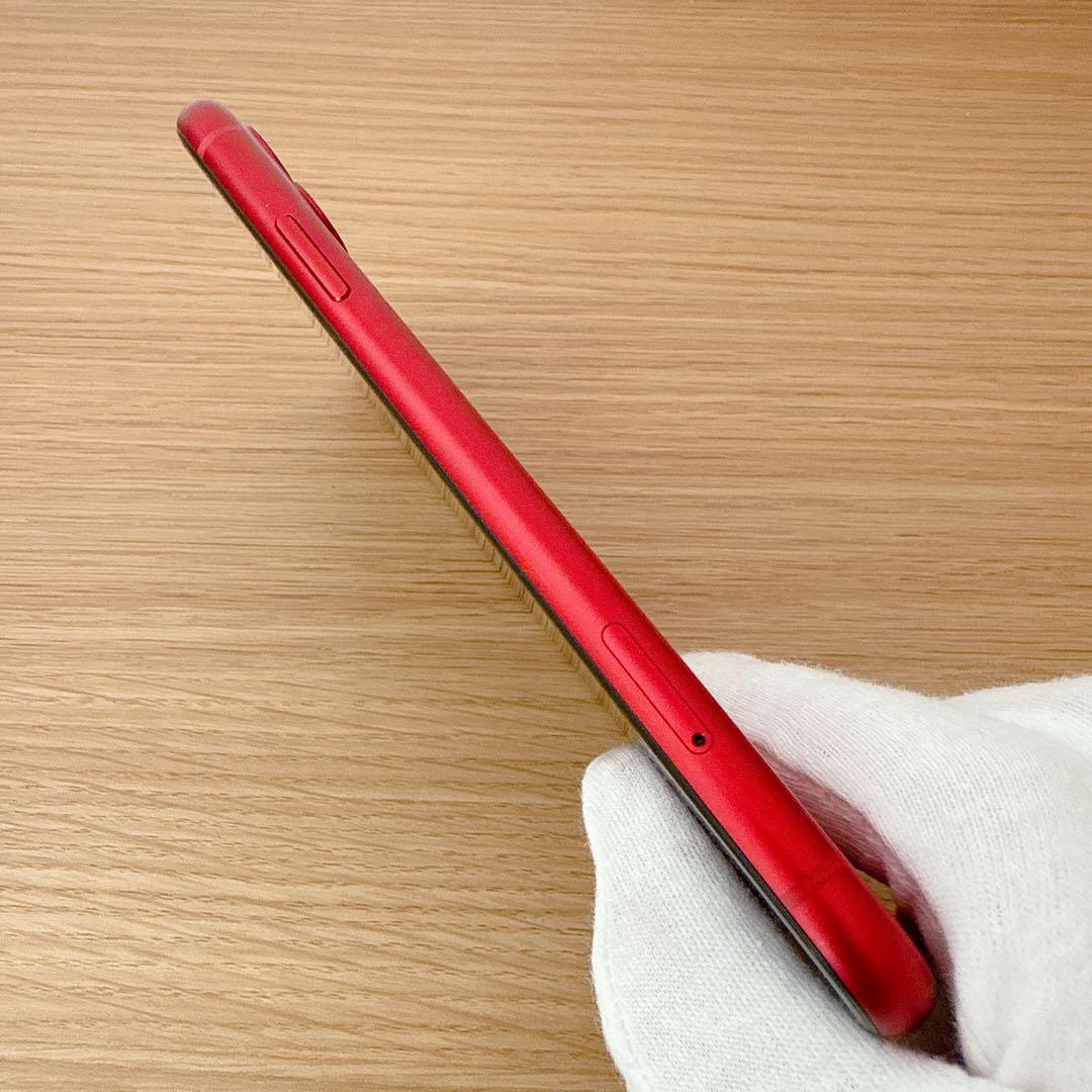 iPhone 11 64GB RED レッド SIMフリー 【美品・本体のみ】