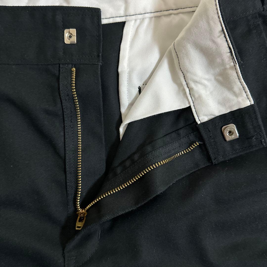 2025 ロンハーマン別注ディッキーズ ワークパンツ ブラック 34インチ