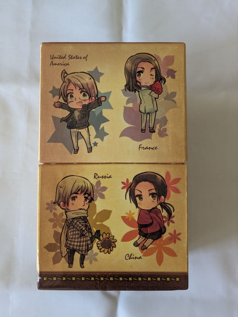 ヘタリア Axis Powers キャラクターCD[BOX付全8巻セット]