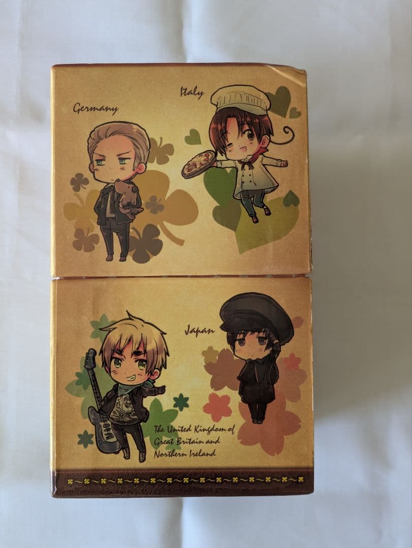 ヘタリア Axis Powers キャラクターCD[BOX付全8巻セット]