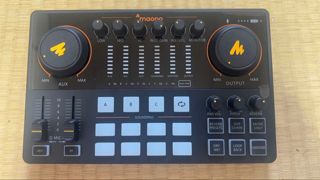 Maono CASTER AME2A マオノ オーディオミキサー マイク付属