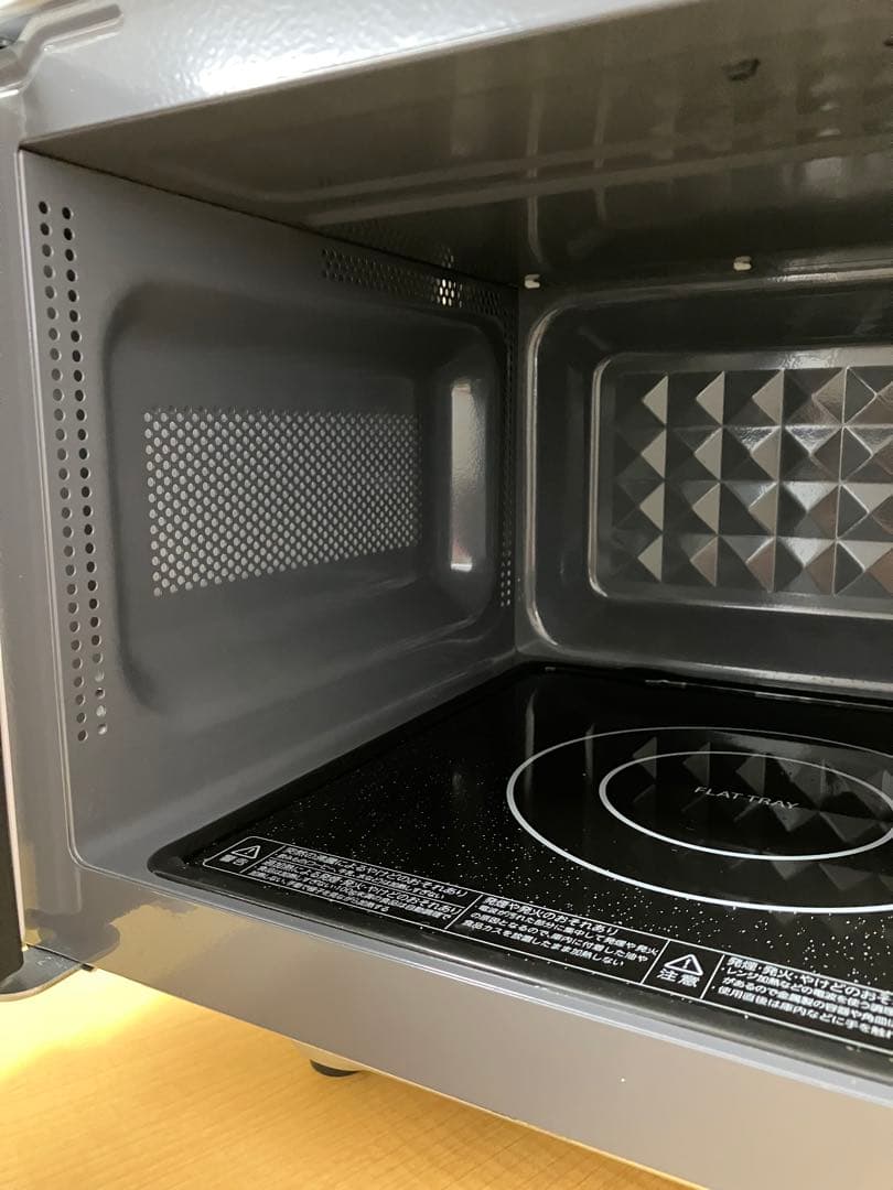 美品 TOSHIBA 2023年製　単機能 電子レンジ ホワイト 庫内フラット