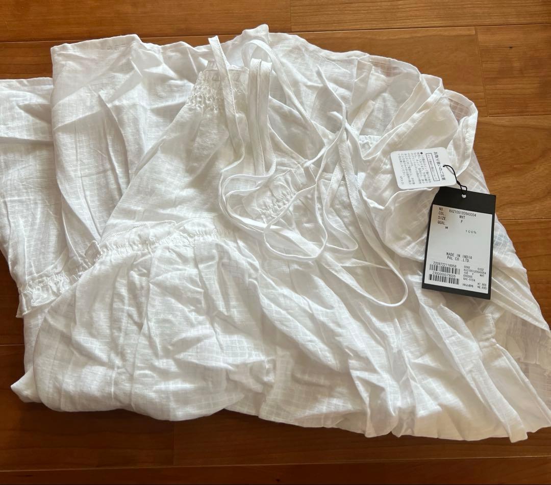 タグ付き未使用　kastane インド綿ティアードチュニック