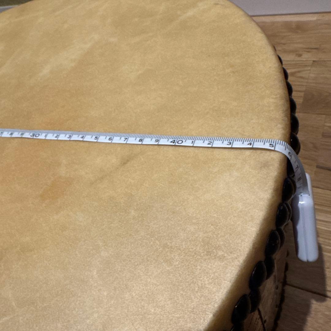 日本製 別撰上鳴保証 平太鼓 45cm オーク製バチ付 レザーケース