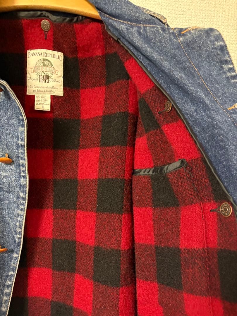 BANANA REPUBLIC デニムカバーオール 地球儀タグ