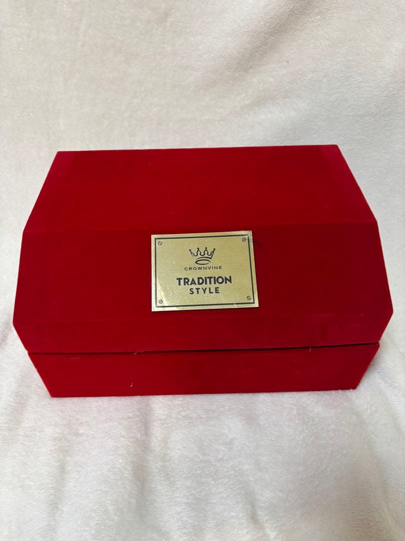 【新品】CROWNVINE トラディション スワロフスキー シルバー ブランデー