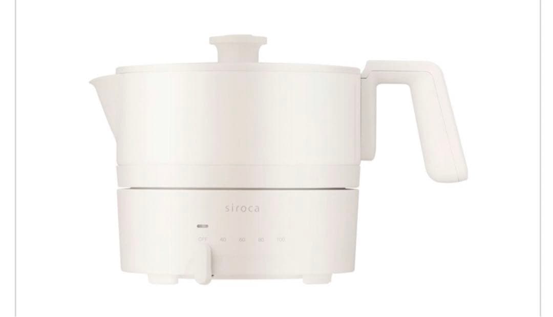 新品未使用！ちょいなべ電気ケトル1000mlSK-M152-C