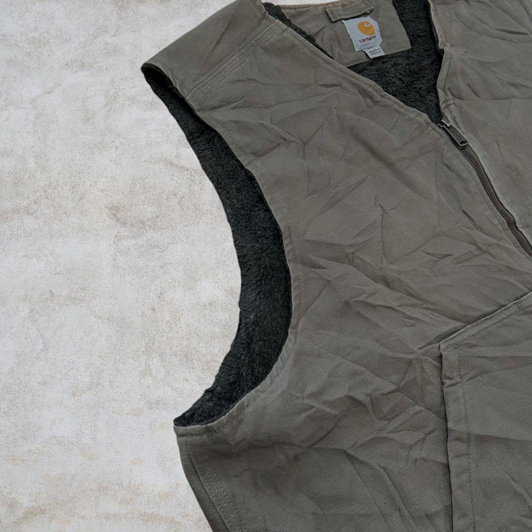 『Carhartt』カーハート　ダックベスト　ワークベスト　ジャケット　3XL