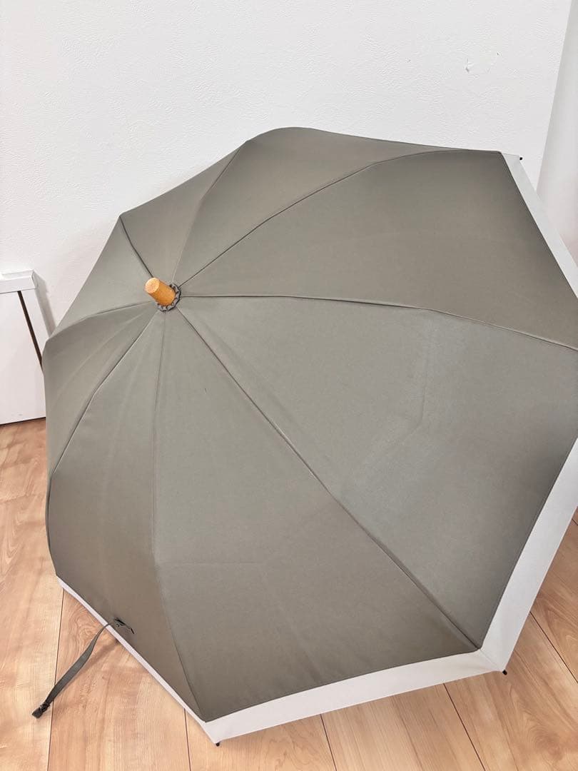 サンバリア　モスグレー　折りたたみ日傘　 2段折