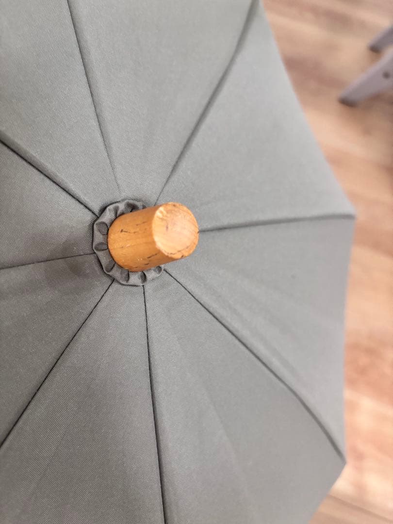 サンバリア　モスグレー　折りたたみ日傘　 2段折