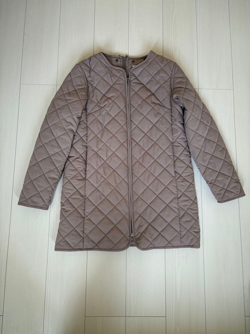 SWEET MOMMY ママコート　おんぶ　抱っこ　グレージュ　キルティング