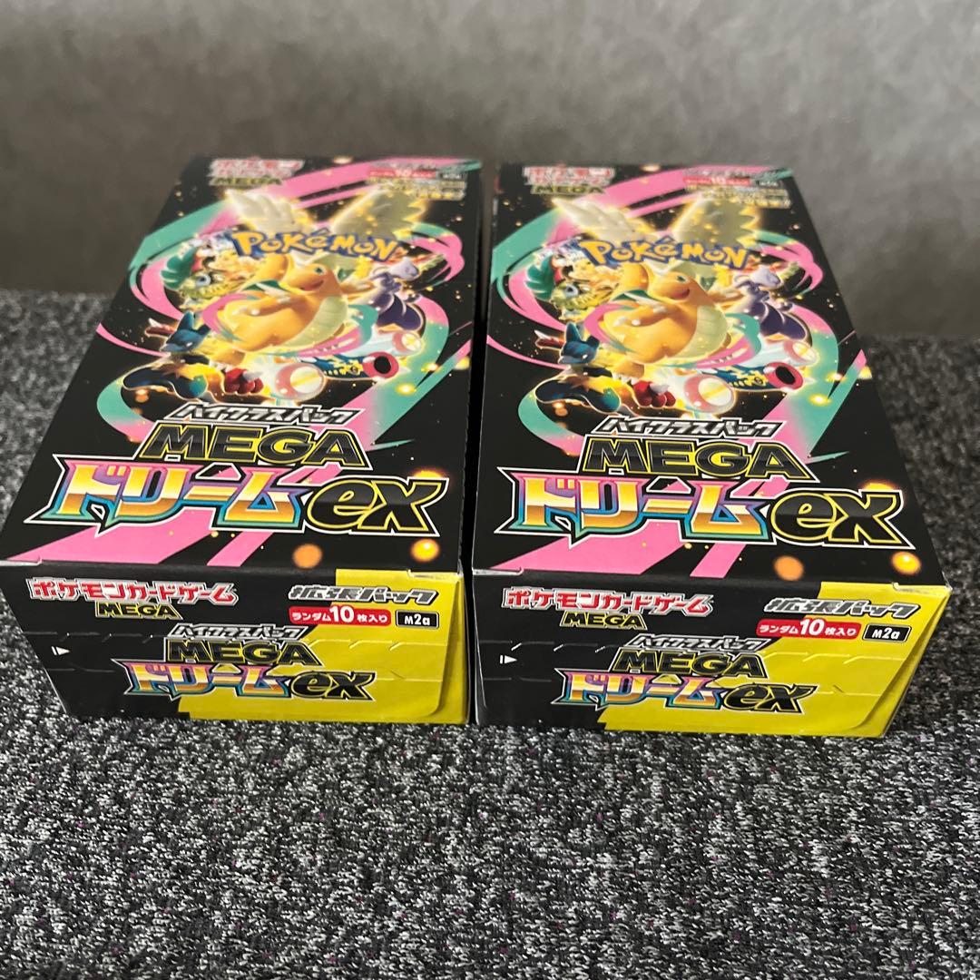 ポケモンカードMEGAドリームex 2BOXムニキスゼロ1BOX スタートデッキ