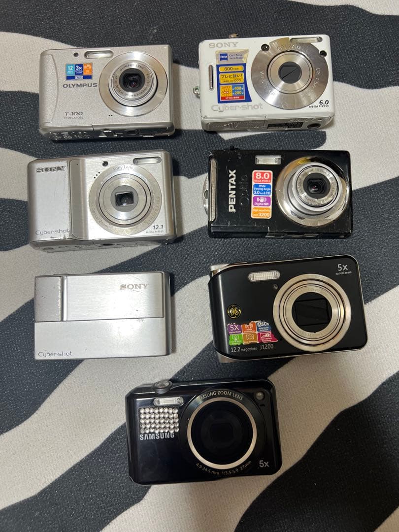 デジタルカメラまとめ売り　15台　ジャンク　動作未確認　②