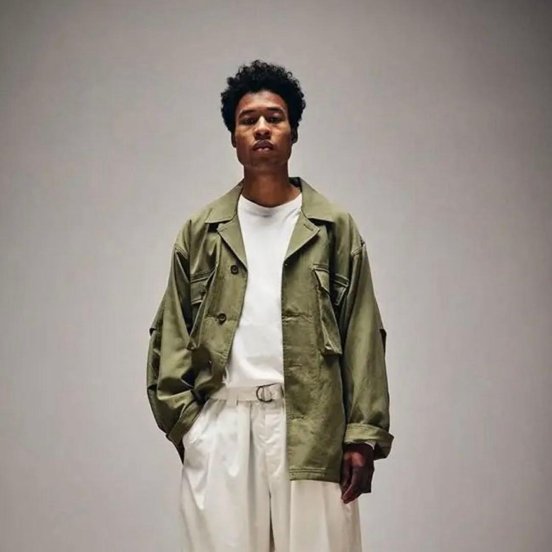 ジャケット・アウター TIGHTBOOTH LABEL LOGO BDU SHIRT