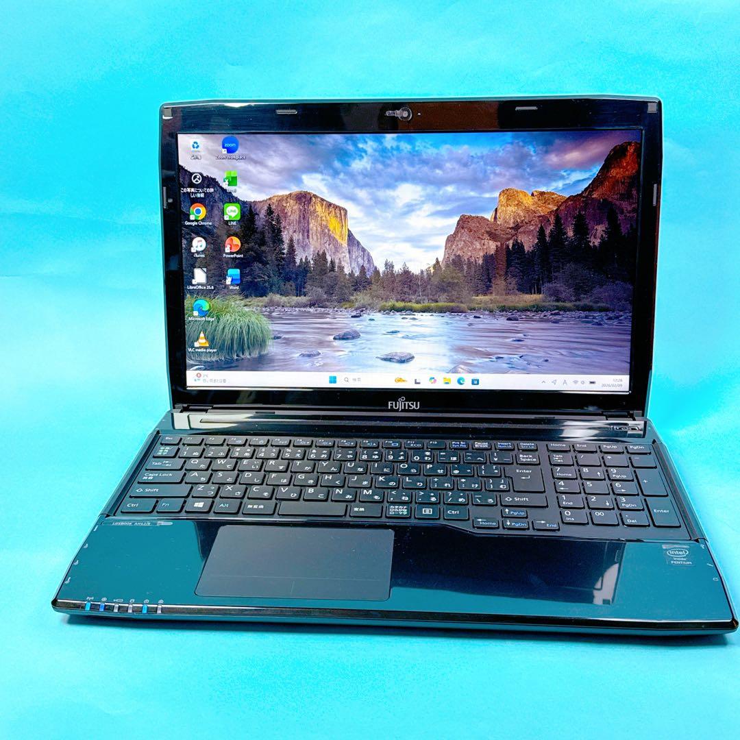 高速 16GB×新品SSD⭐️win11⭐️Word Excel オフィス付 カメラ