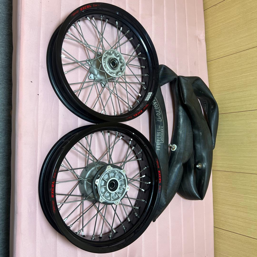 drz400sm用　Excel スポークホイール　純正