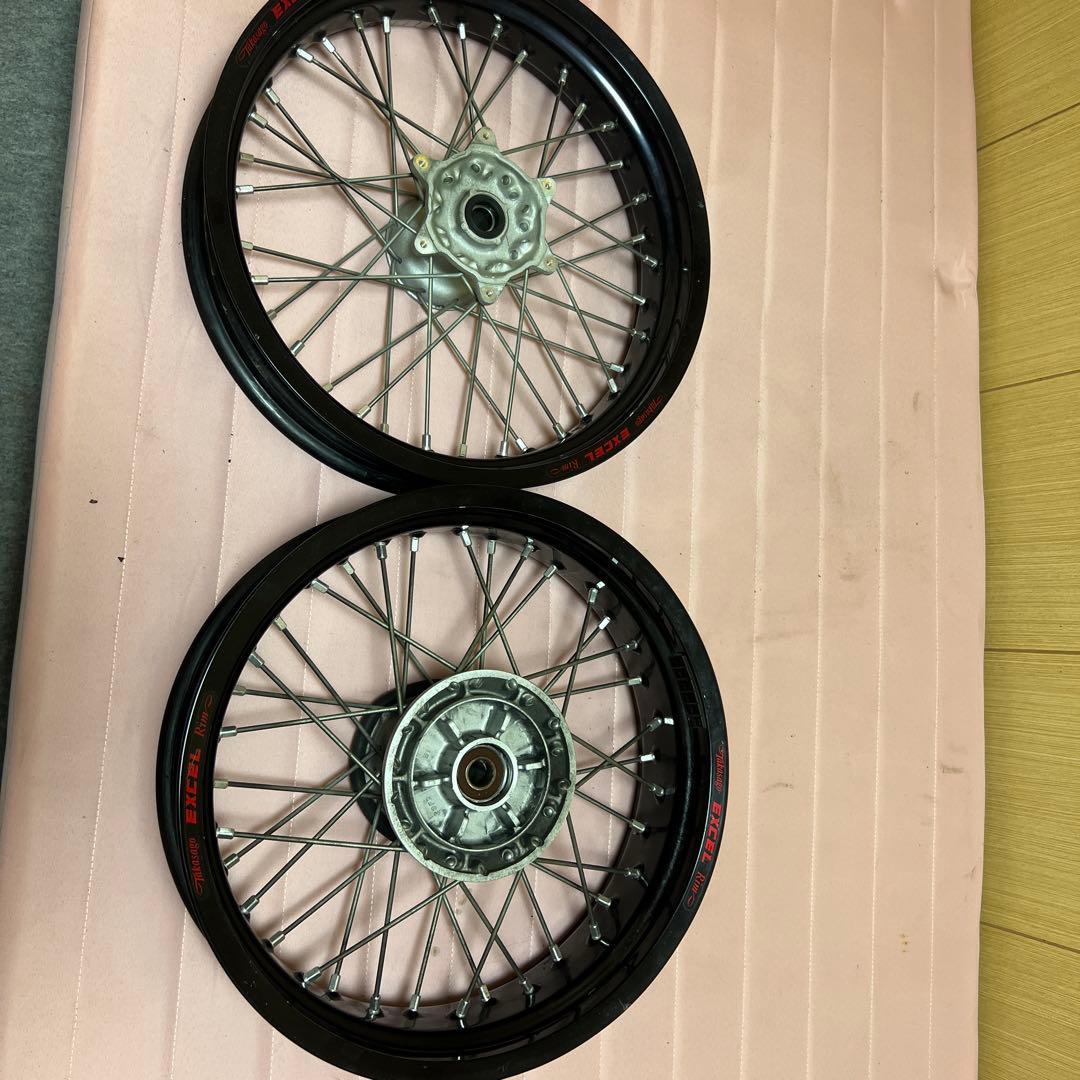 drz400sm用　Excel スポークホイール　純正