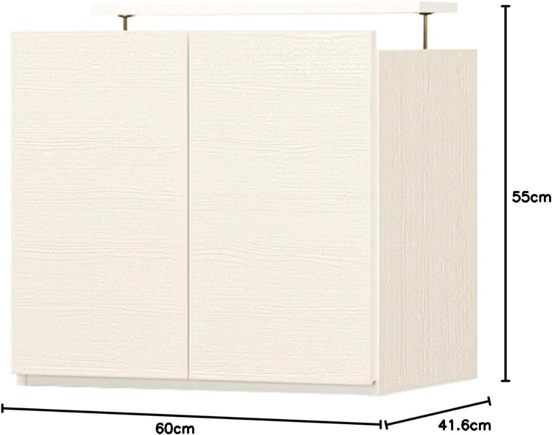 白井産業 日本製 壁面収納 ホワイト木目調 POR-5560DUWH ポルターレ