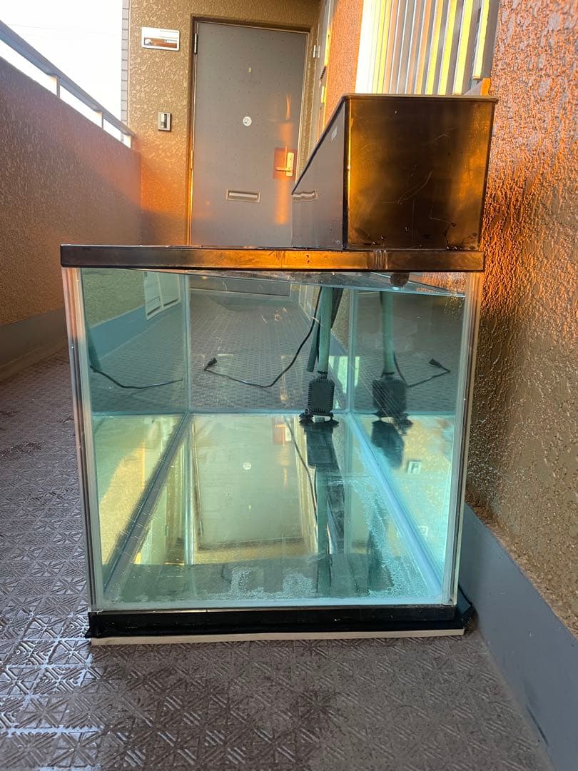 120cm 水槽　大阪府茨木市引取り限定　上部フィルター