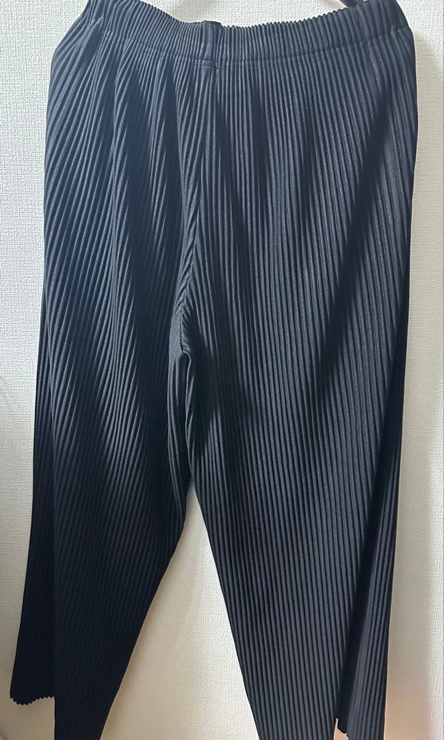 HOMME PLISSE ISSEY MIYAKE ワイドパンツ　黒