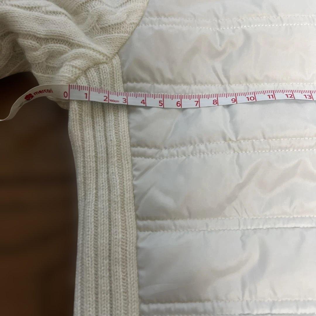 Black&White アイボリー フリース ジャケット レディース