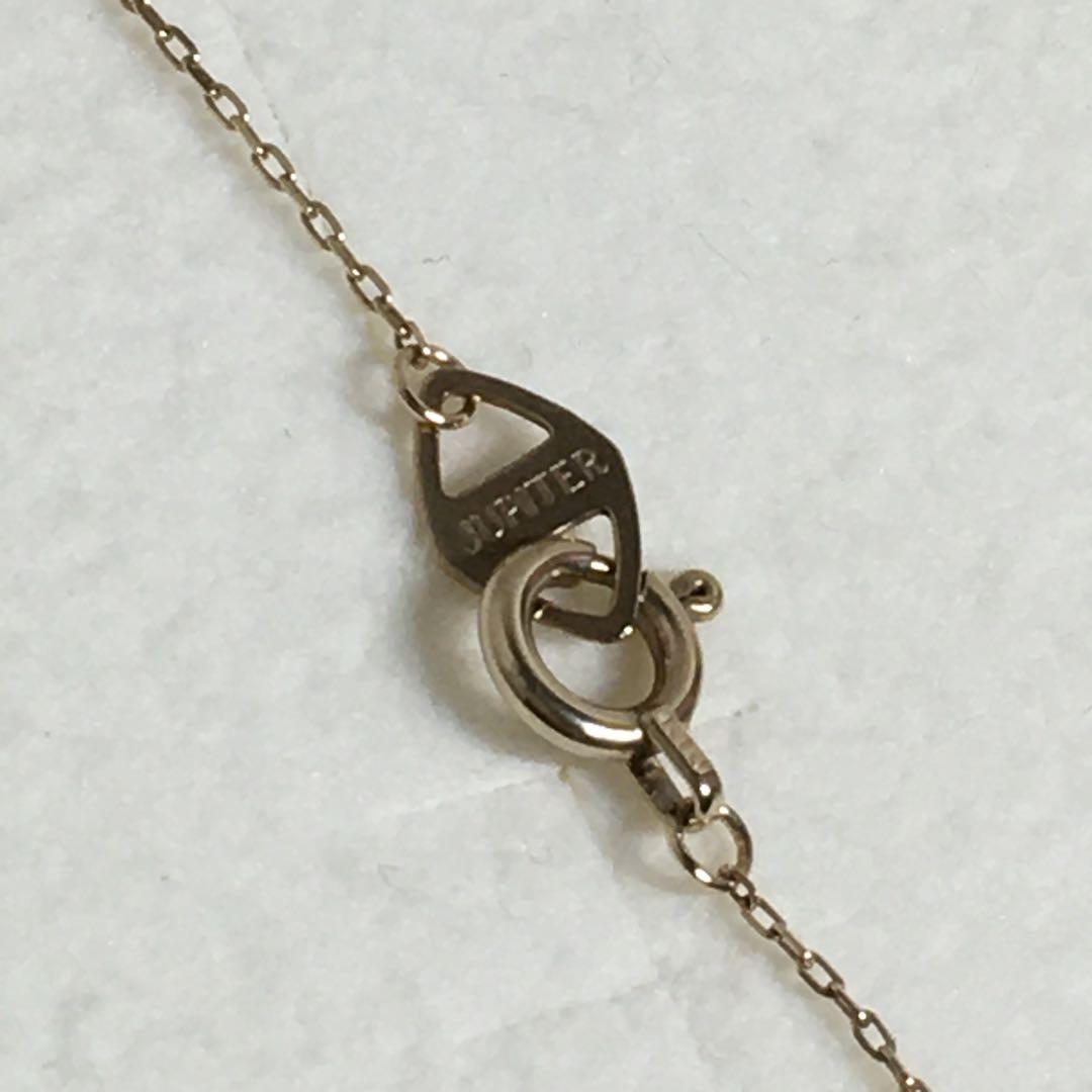 【お値下げ中】JUPITER facet ルビーK10 ネックレス