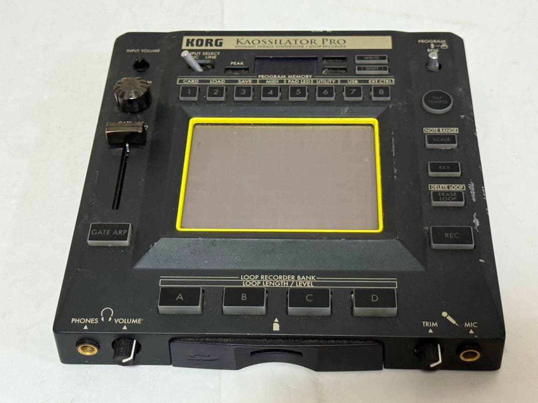 ジャンク品 KORG ループレコーダー KAOSSILATOR PRO