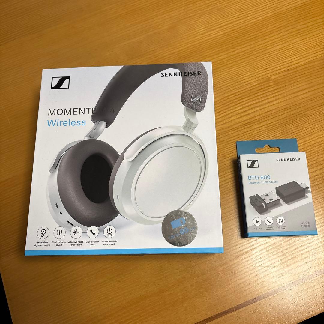 Sennheiser ヘッドホン　 Momentum 4 & BTD600セット