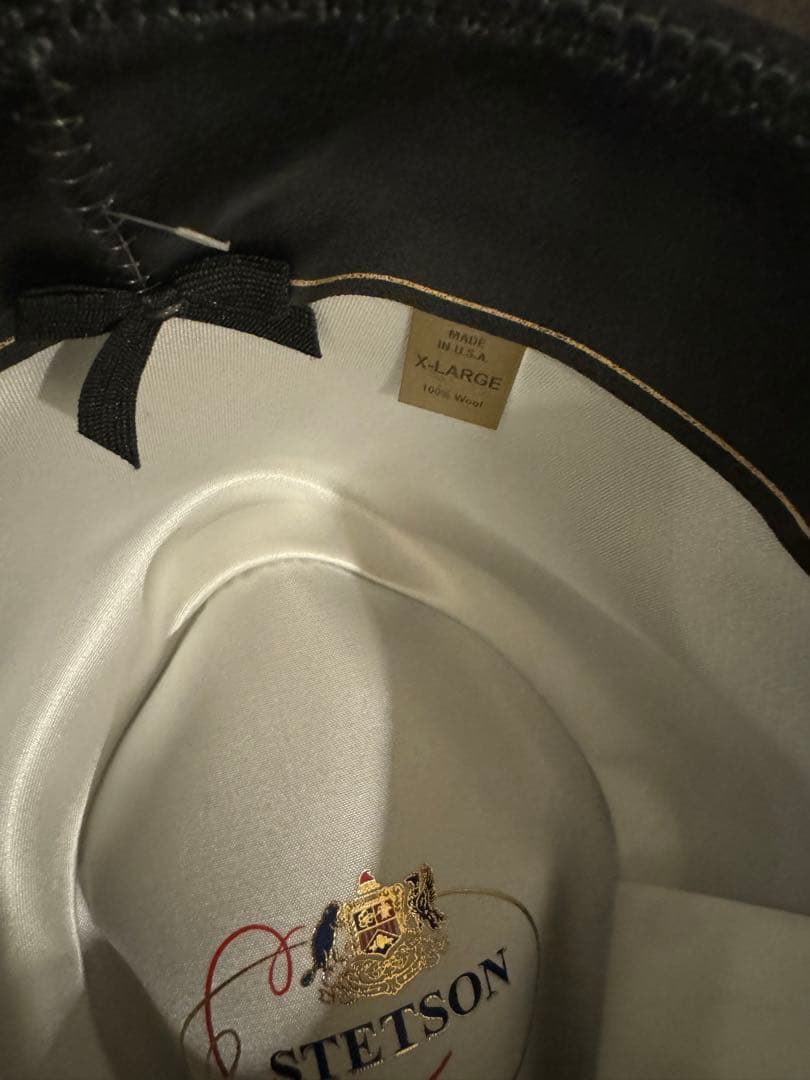 STETSON グレー 58cm から59cm temple キムタク