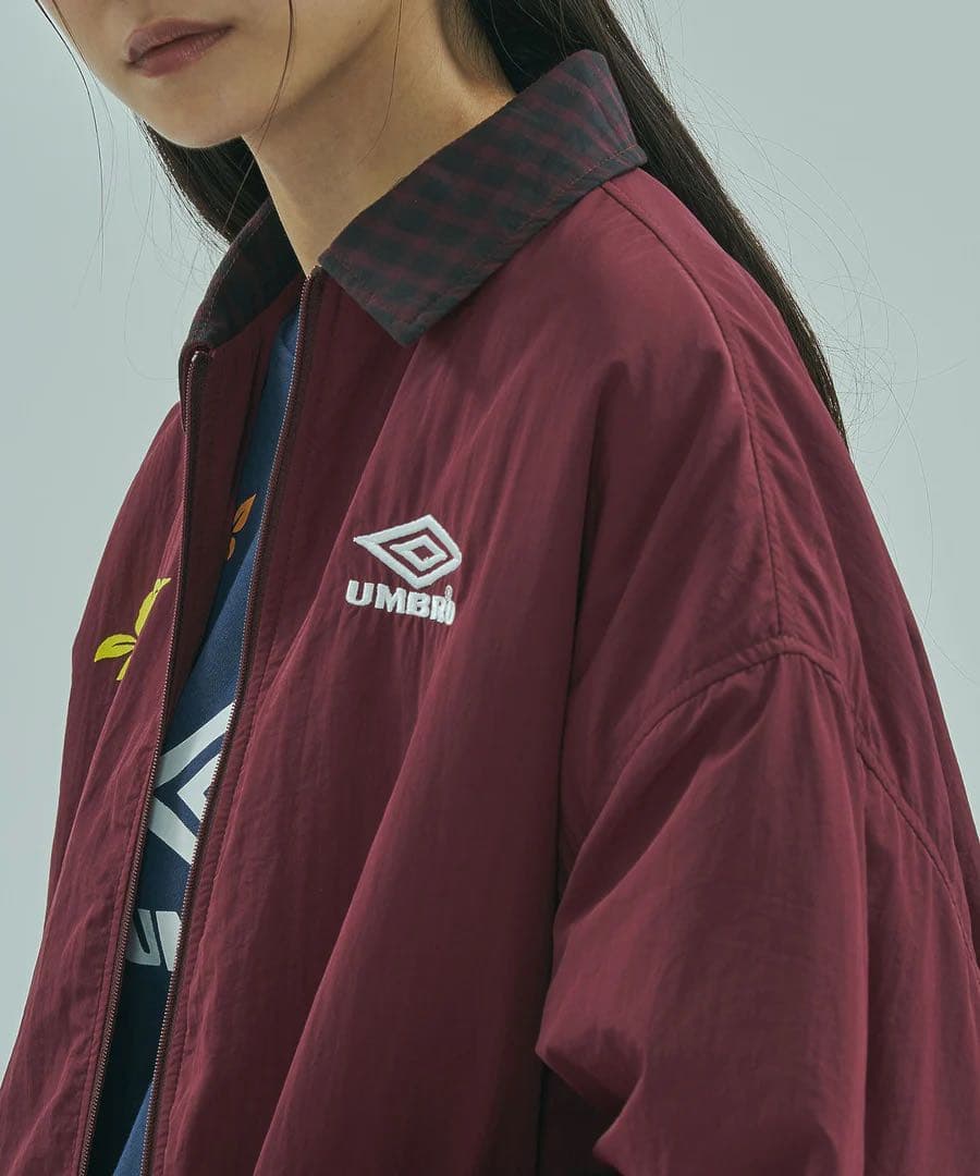 UMBRO × ROSE BUD/NYLON PUFFER JACKET