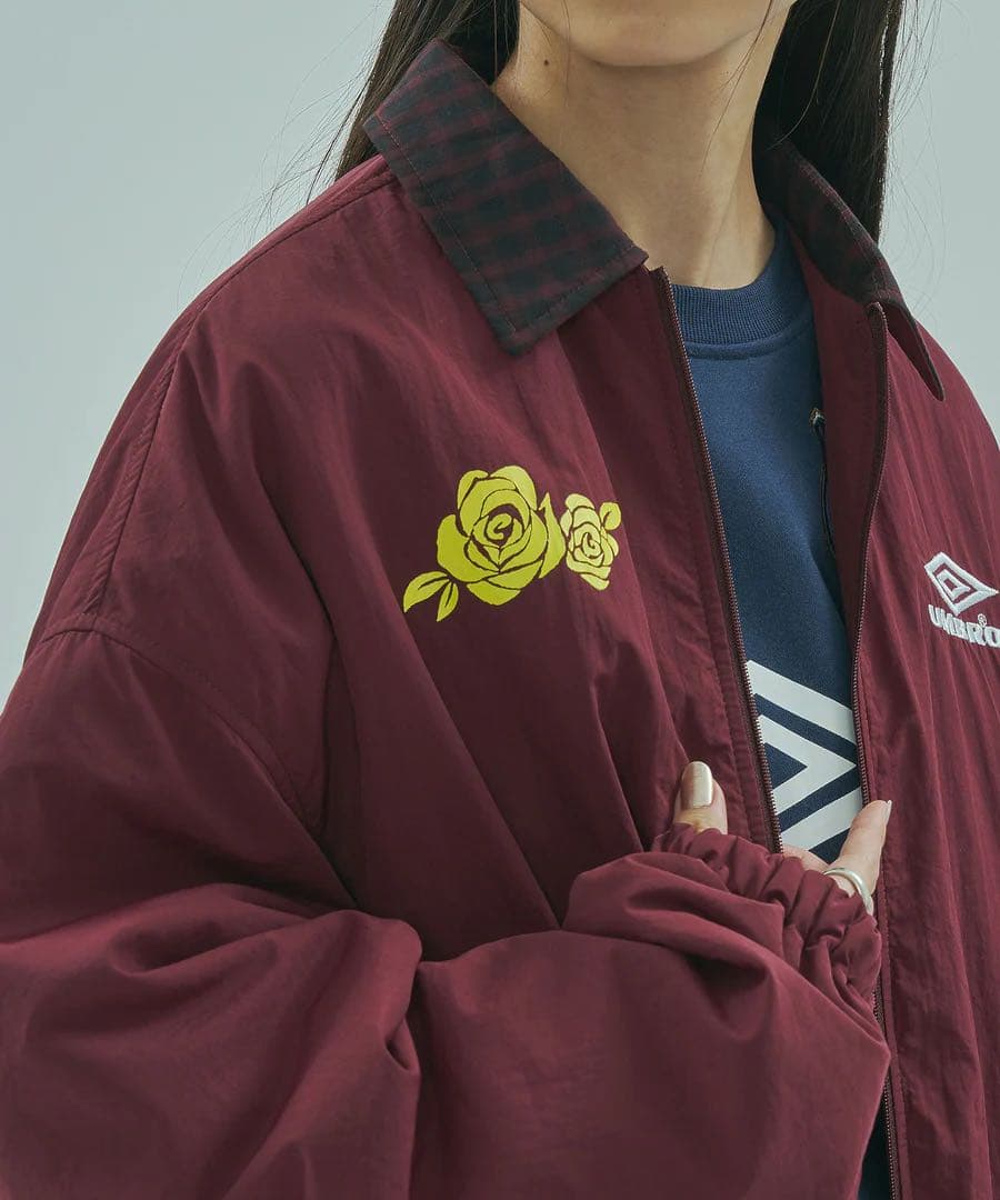 UMBRO × ROSE BUD/NYLON PUFFER JACKET