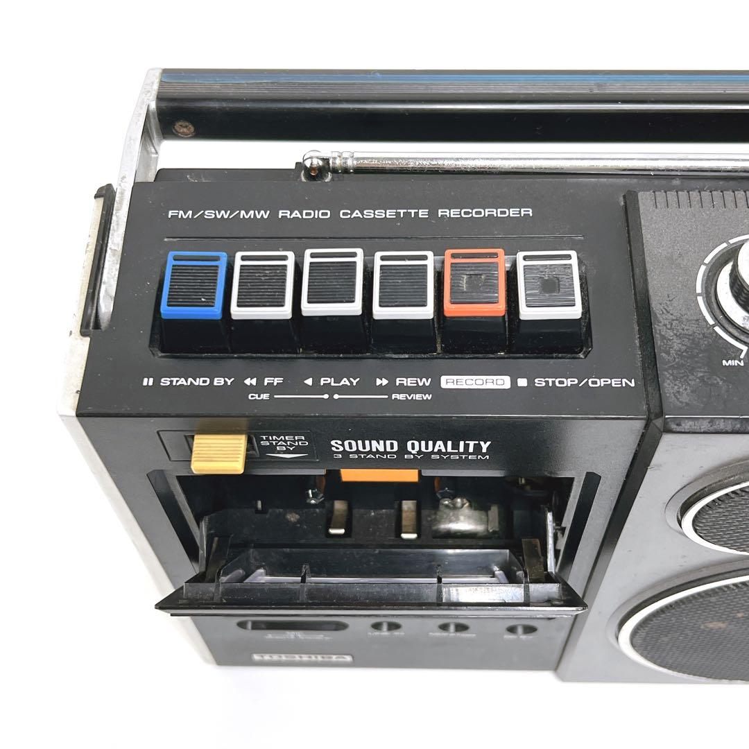 【動作品・希少】 TOSHIBA RT-580F ACTAS-580ラジカセ