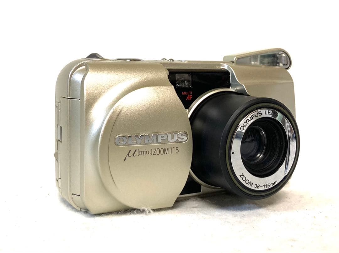 【完動 極美品】OLYMPUS μ [mju:] ZOOM 115 フィルム