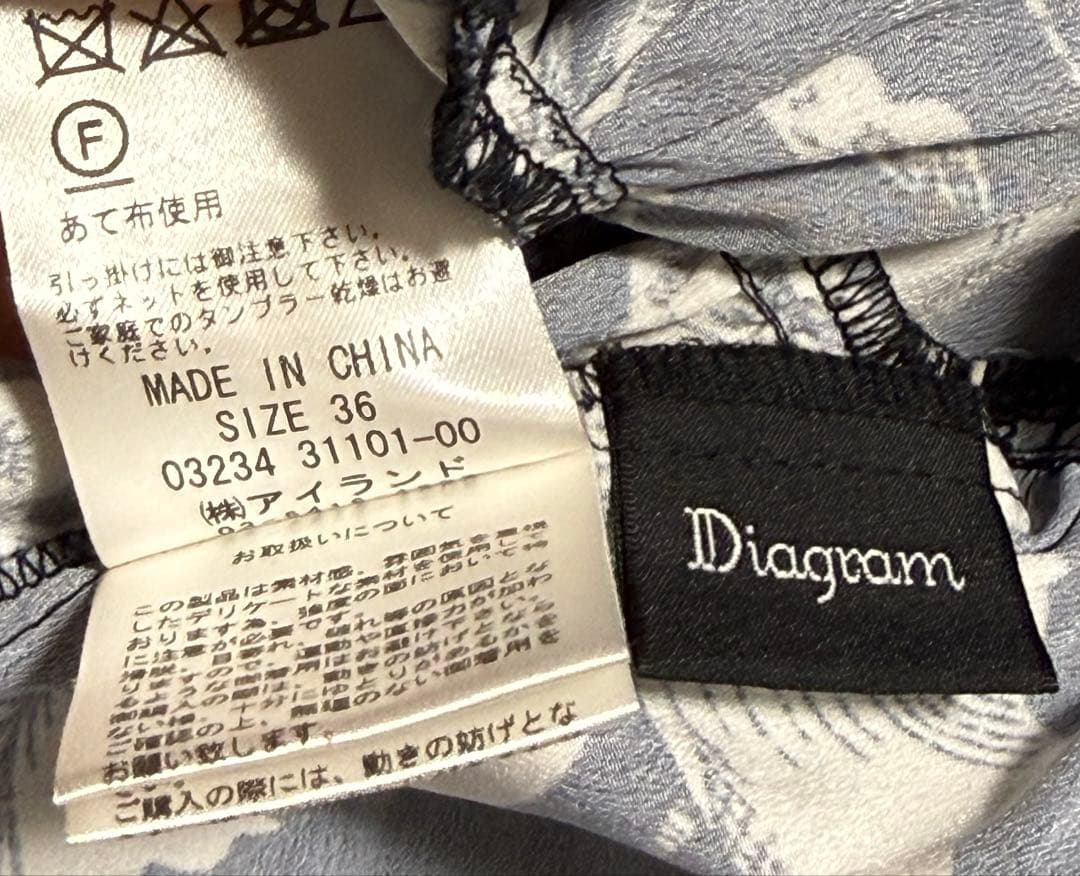 グレースコンチネンタル フラワープリントティアードワンピース