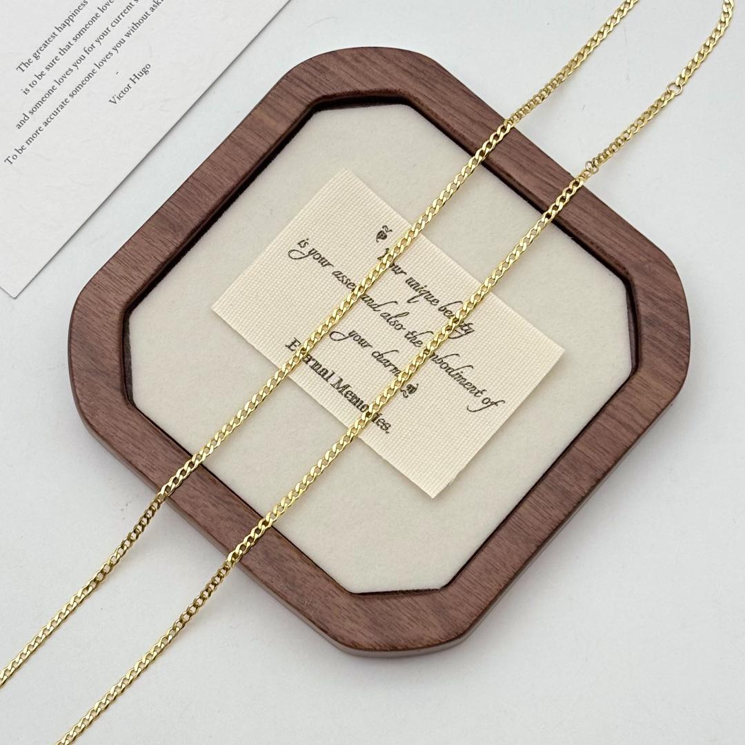 ⭐ 極美品 ✨K18ゴールドチェーンネックレス 3.13g