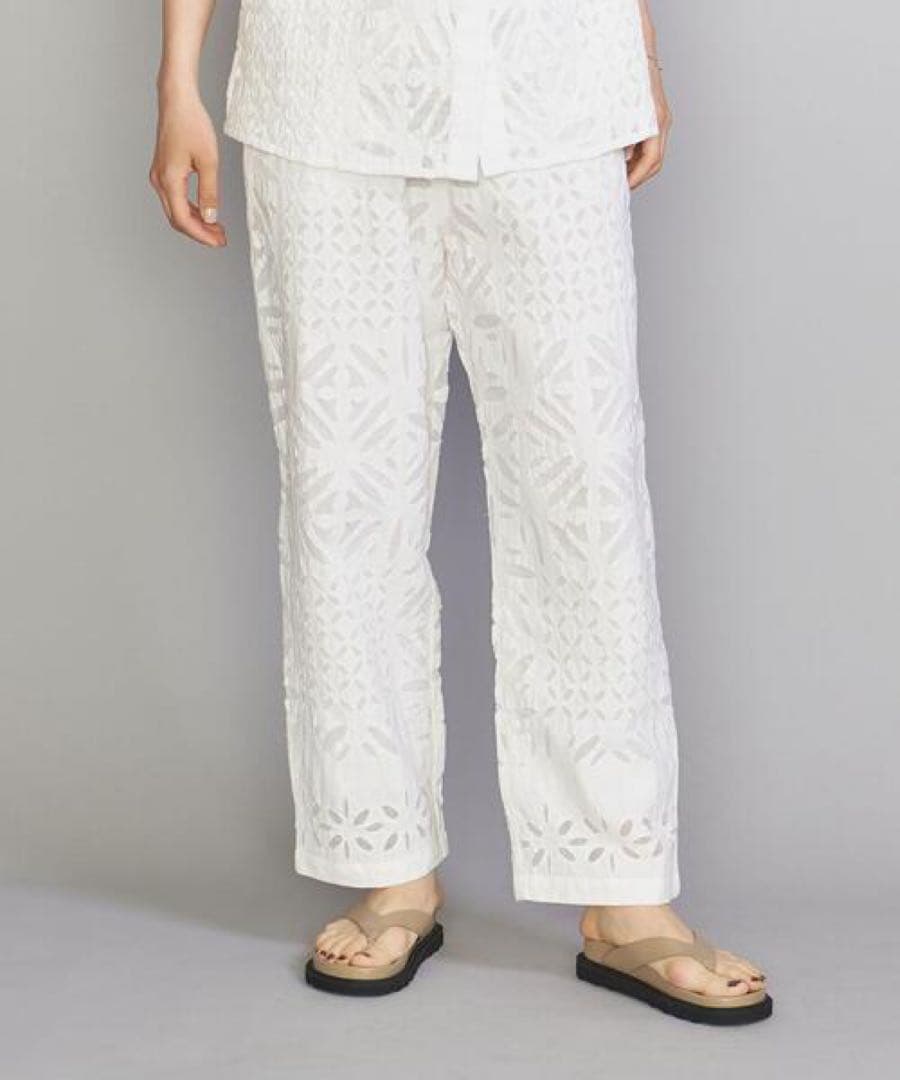 normment ハンドキルトパンツ