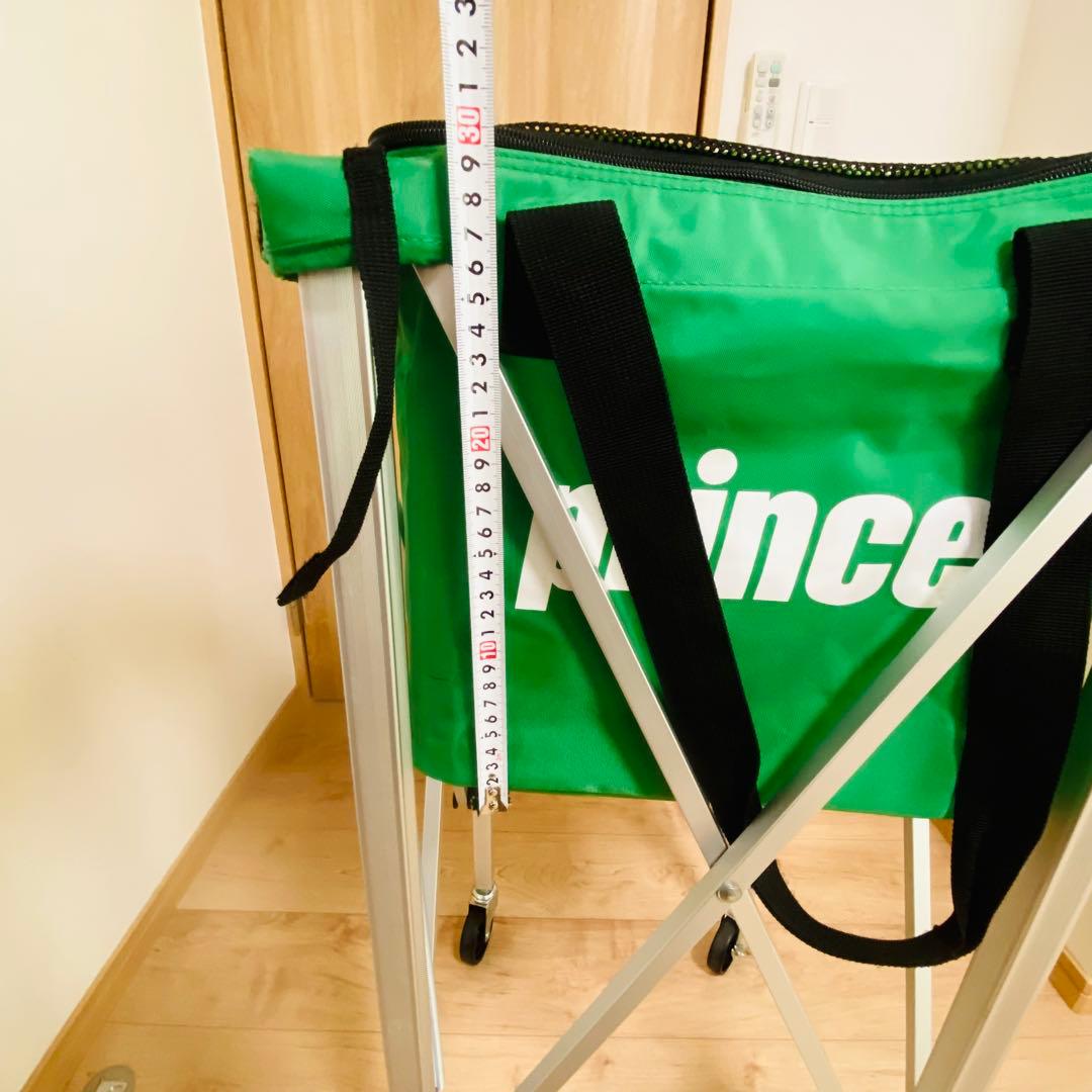 ★美品★プリンス テニス ボールカゴ 150球用ボールバッグ キャスター付