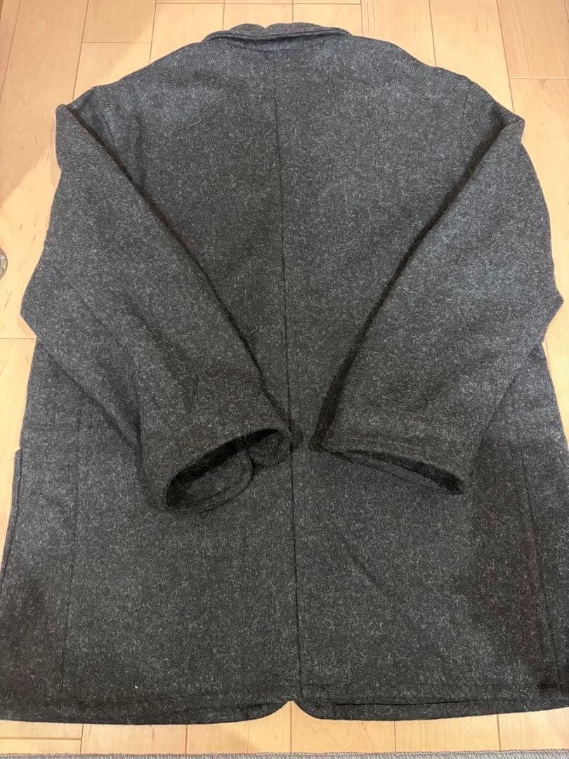 OLD TOWN ダークグレー ウールジャケット