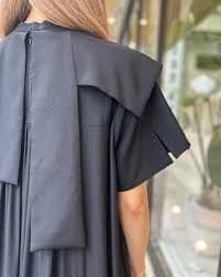 ✿　エンフォルド　2024ss　A-LINE HIDDEN ARM DRESS