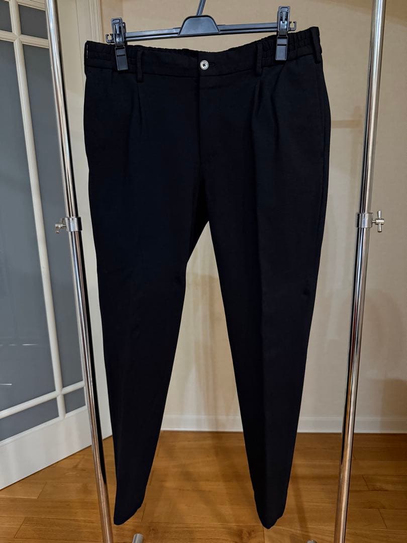 PT TORINO ストレッチ ブラック スラックス