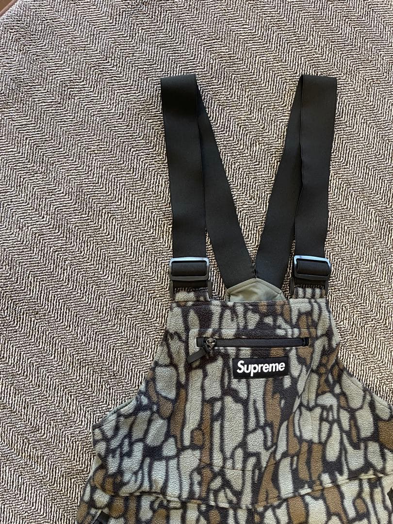 supreme polartec overall シュプリーム L 迷彩