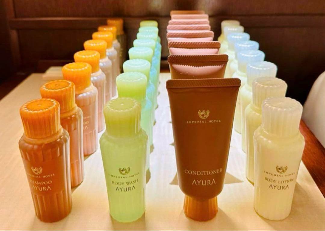 【aay】AYURA アユーラ 帝国ホテル アメニティセット　計52本