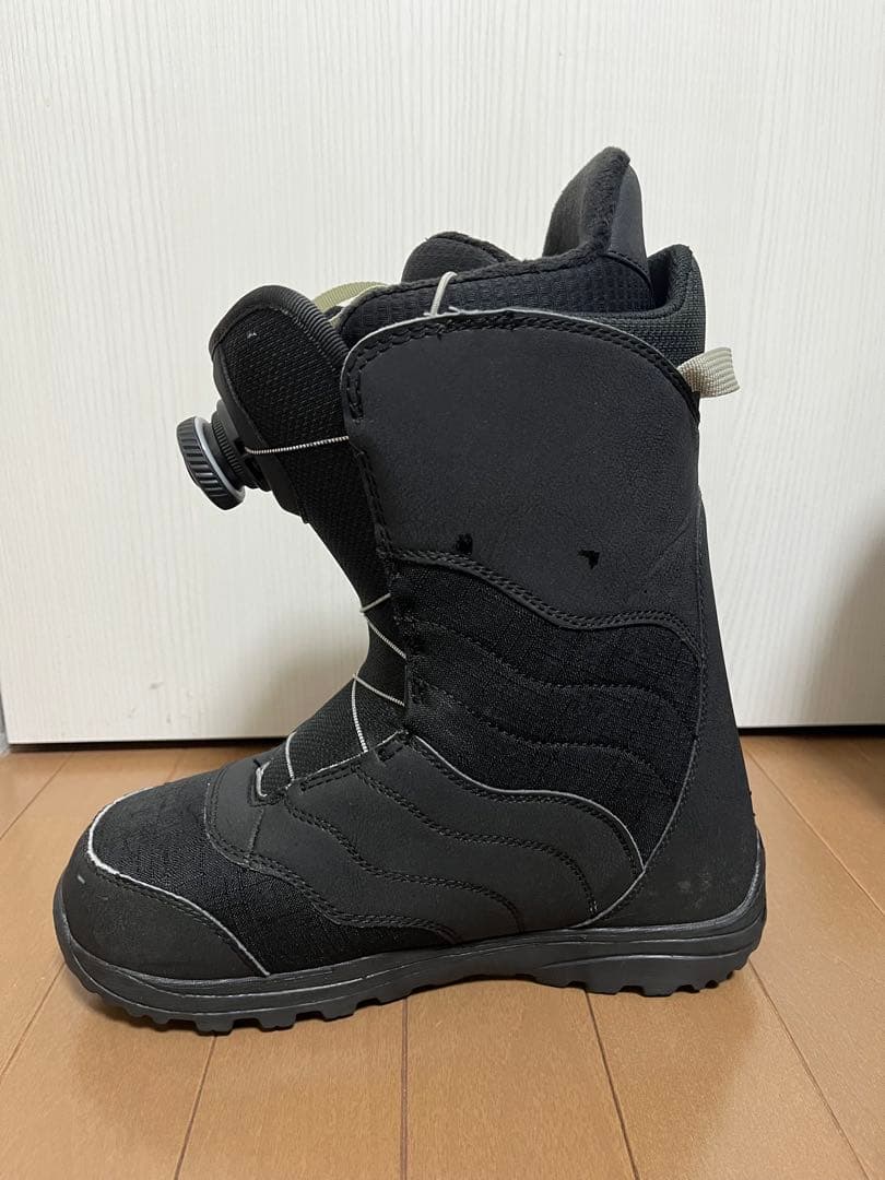 BURTON スノーボードブーツ 黒　25センチ